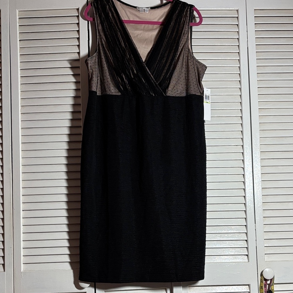NWT Black Sleeveless Dress